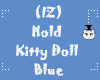 (IZ) Hold Kitty Blue