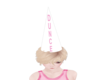 Dunce Pink on White
