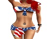America flag Bikini