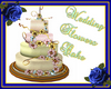 Wedding Flowers Cake