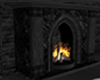 Dark Gothic Fireplace
