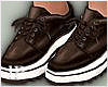 Brown Leather Sneakers