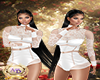 WHITE SENSUAL  BODYSUIT