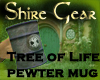 Tree of Life pewter mug