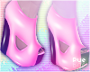 `Pues pvc heels