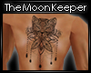 [M] Cat Mandala Tattoo M