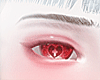 kawaii red heart eyes F