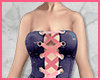 pink bow corset
