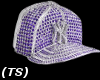 (TS) Purp NY Hat Chain
