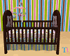 Twin Baby Crib w Mobile