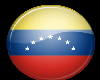 Venezuela Button Sticker