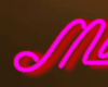 Neon Sign Michaela