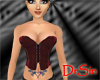 DrS Red Corset with Bows