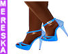 Light Blue Diamond Heels