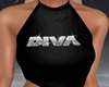 Sexy Black Halter DIVA