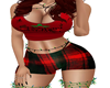 Xmas Plaid Shorts
