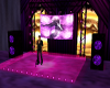 pink n purple stage,