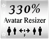 Avatar Scaler 330%