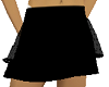 mini skirt solid black