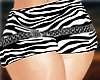 BBW Zebra Skirt