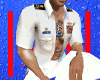 Buff Navy Officer Shirt