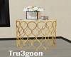 TG| Gold End Table