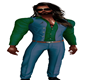 Blue/Green Liesure Suit