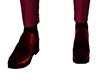 YVES DARK RED SHOES