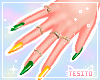 Brazil nails ♡