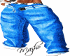 `M' HOT OPEN BLUE