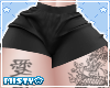 ℳ | Cozy Shorts + Tats