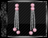 Pink Pearl & Dia Earring
