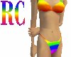 -RC-Rainbow Bikni Bottom