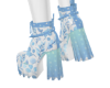 Blue Leaves Boots V2