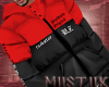 Red+Black Jacket M