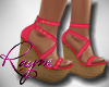 Maxine Pink Wedges