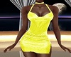 Yellow Silk Dress