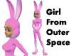 Pink Bunny Suit