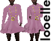 Navy Dress Pink