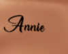 *Annie Chest Tattoo