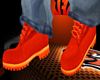 Red Work Boots