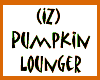 (IZ) Pumpkin Lounger