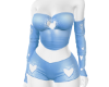 8! ِ Heart Blue Set