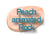 Peach Animated rock