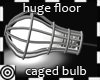 *m Caged Floor Bulb Huge