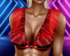 Frill Bikini-Red