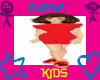 Elisha Orange Playsuit