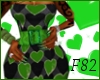 [D]F82LoveMeDress(Green)