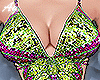 Green Glitter Butterfly