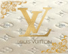 LV Cream Diamond Wall